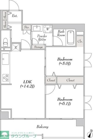 ルミークアン本郷の物件間取画像
